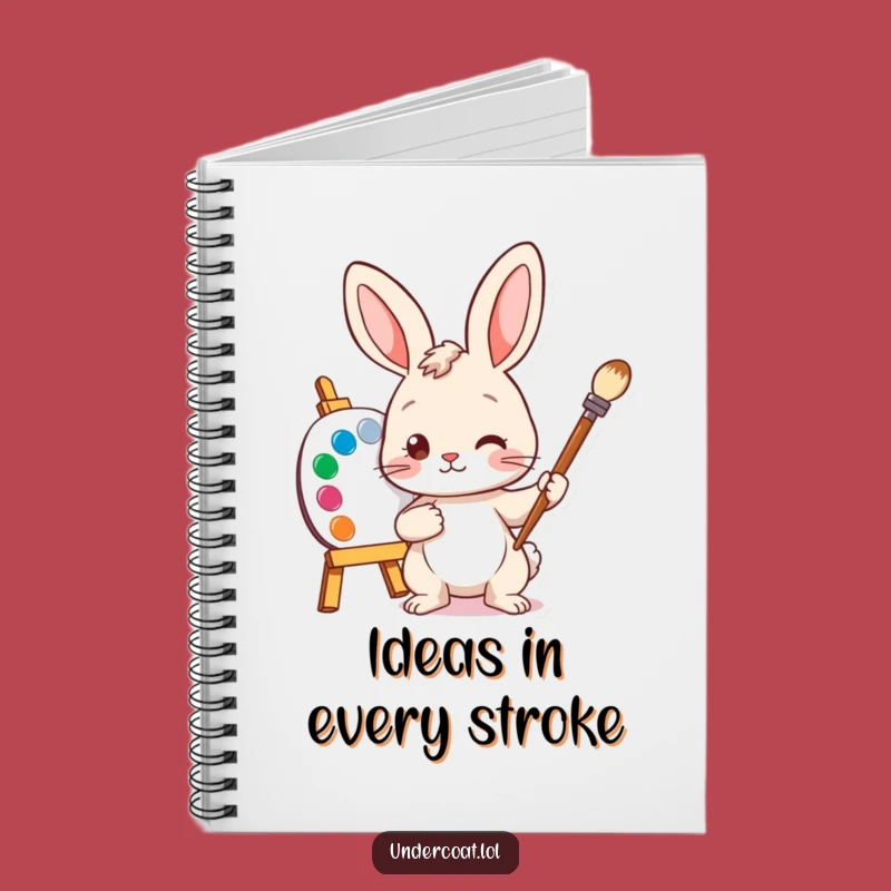 Funny Bunny Artist Notebook: Jot Down Your Ideas in Style